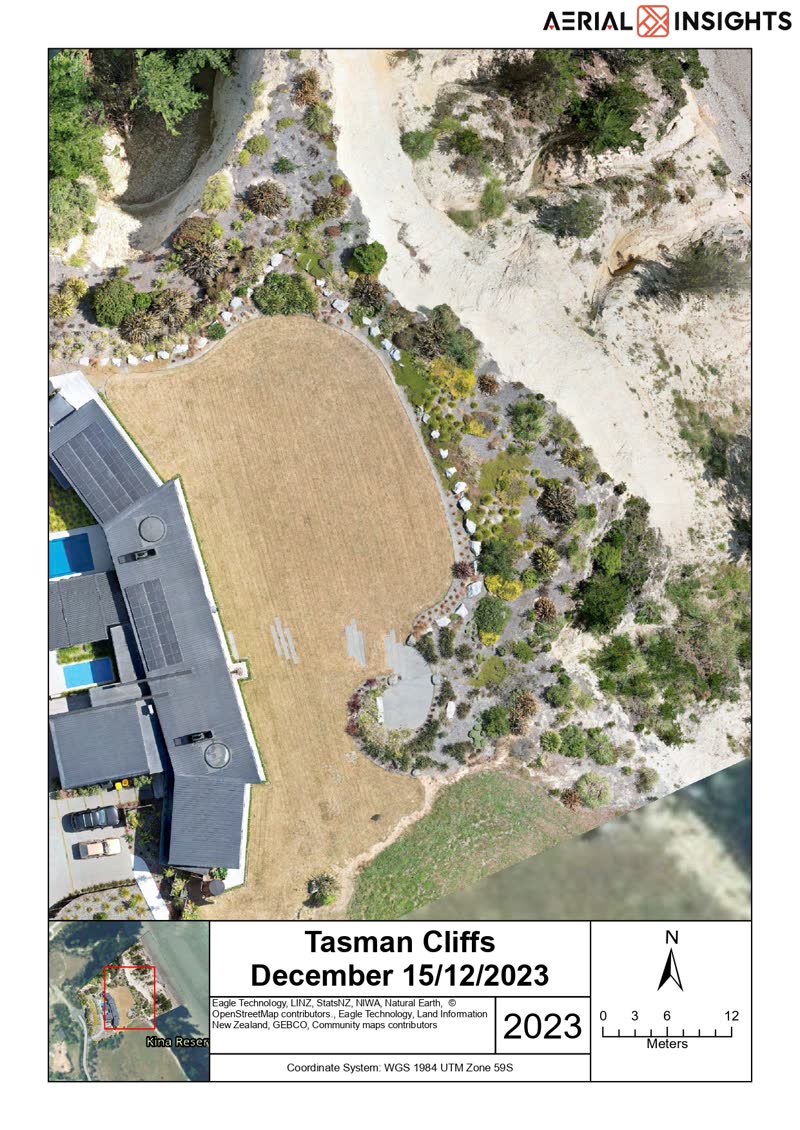 Tasman Cliffs contour sheet 2